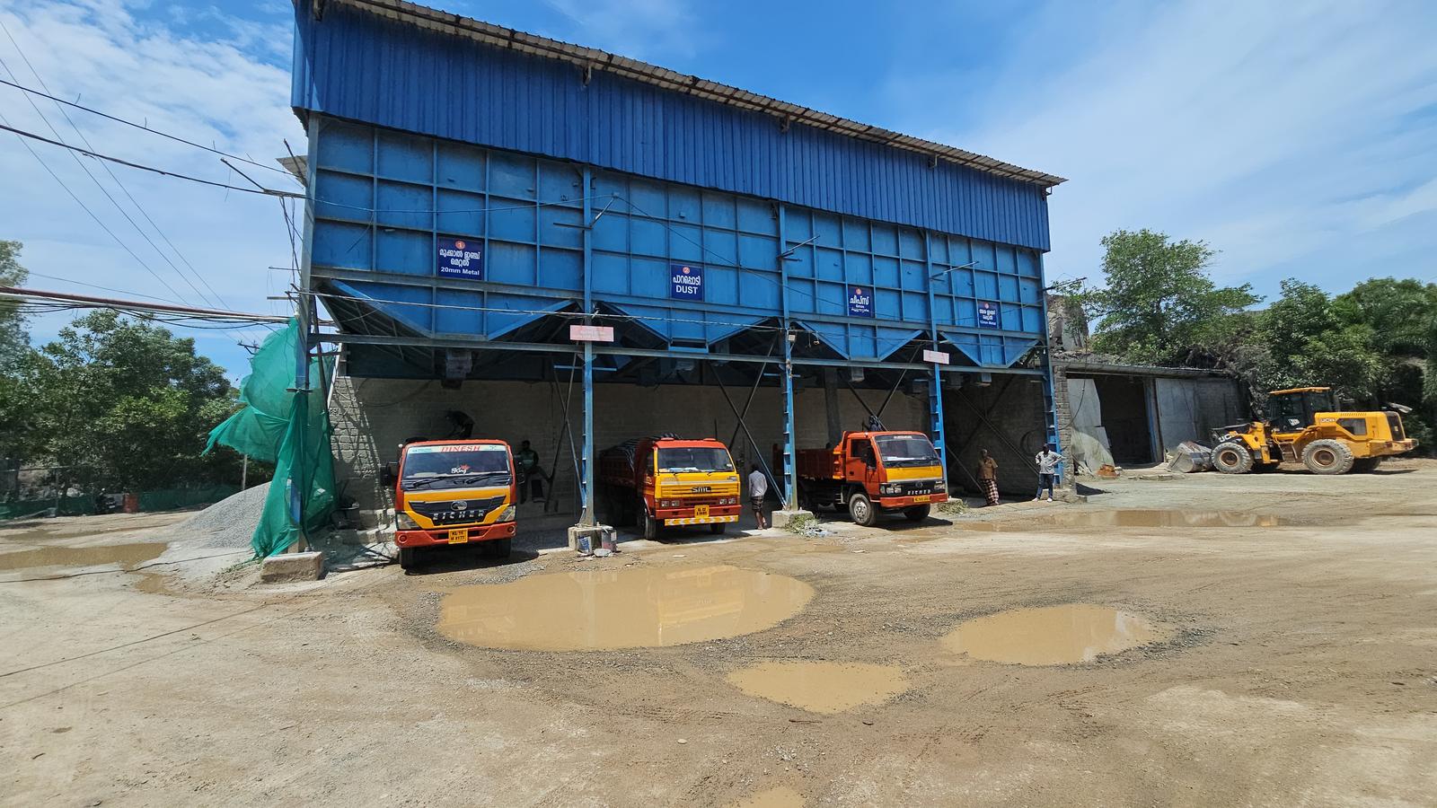 Quarry Crushing Plant and Truck Fleet